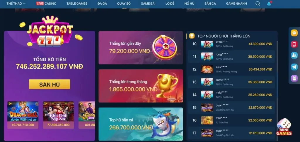 Ưu đãi liên tục và hoàn trả cao tại Cwin05